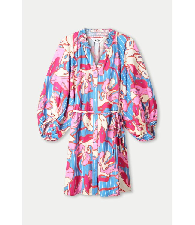 Dress - Urban flora stripe