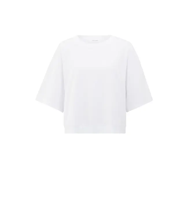 Cropped t-shirt short sleeves