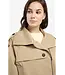 Short bomber trenchcoat