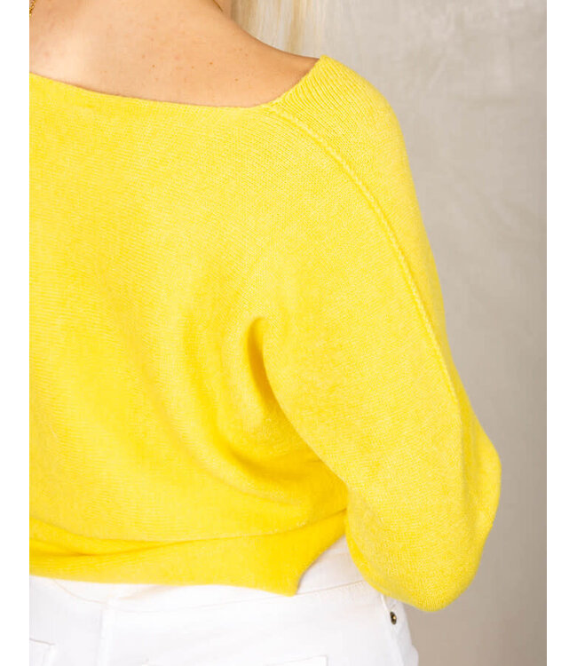Sofia knit - Geel