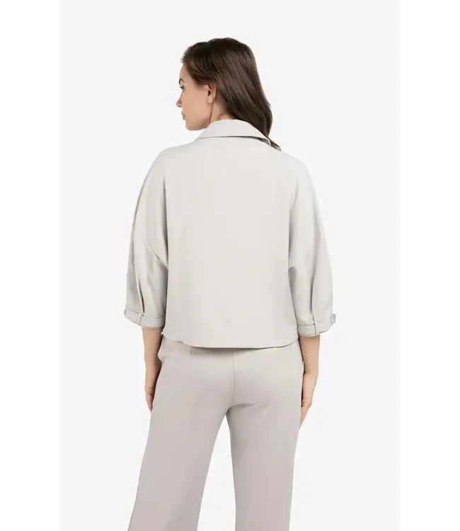 Blousejack met verstelbare tailleband