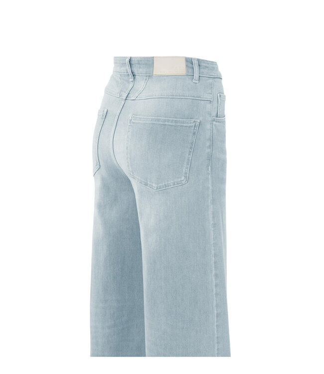 Jeans met hoge taille en extra wijde pijpen (L32)