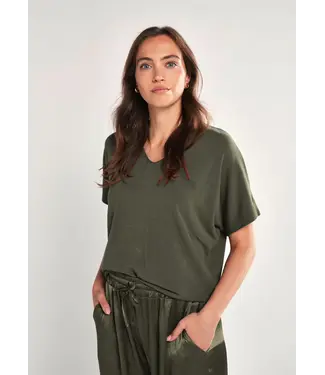 Simple Bamba knit - army