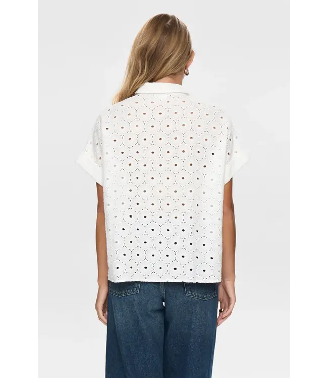 Palma sleeveless shirt - White