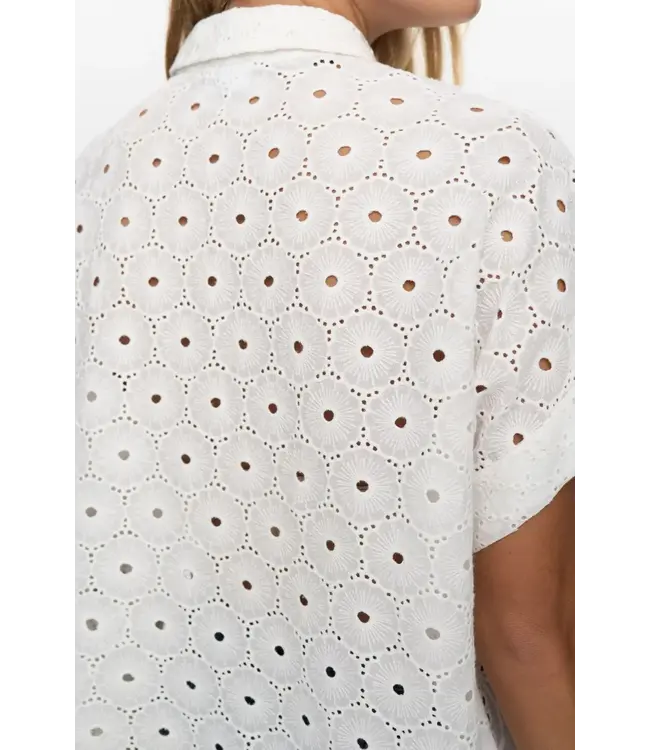 Palma sleeveless shirt - White