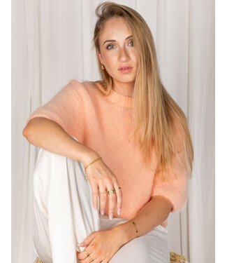 Beau & Lou Amelie knit - Peach