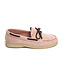 Pink boatshoe