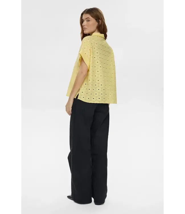 Palma sleeveless shirt - Popcorn