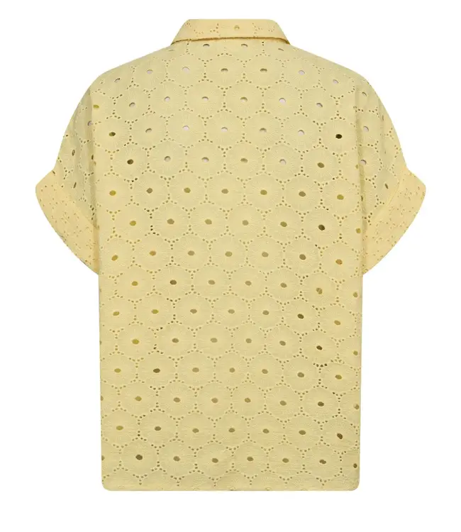 Palma sleeveless shirt - Popcorn