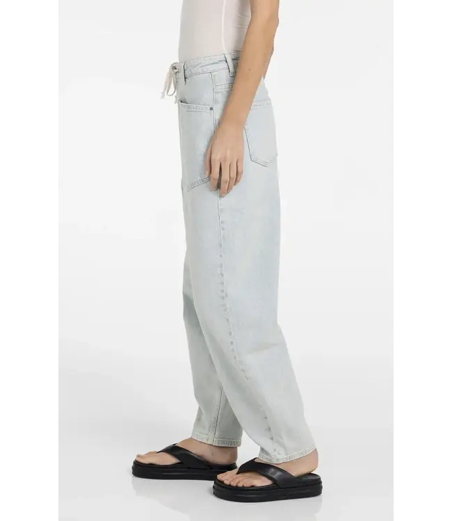 Colored worker denim