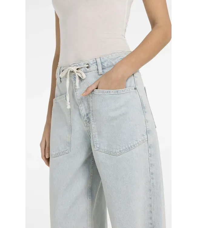 Colored worker denim