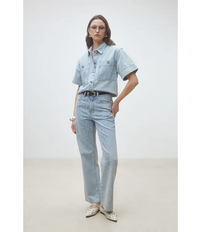 Ladji blouse/shirt - leopard