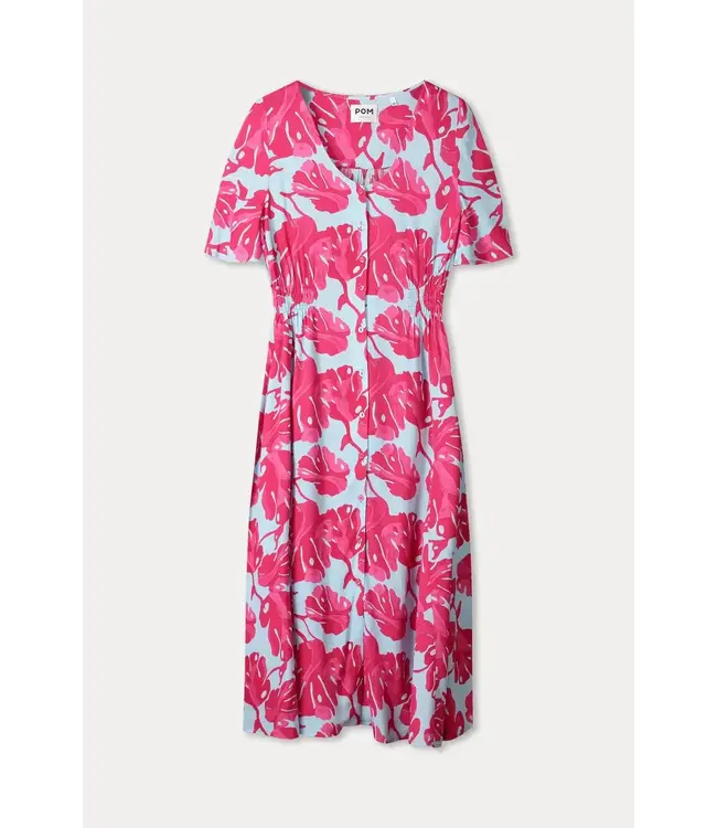Dress - Urban flora stripe