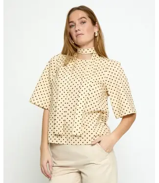 Peppercorn Tyrell Wide Sleeve Blouse
