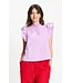 Ruffles lavender top
