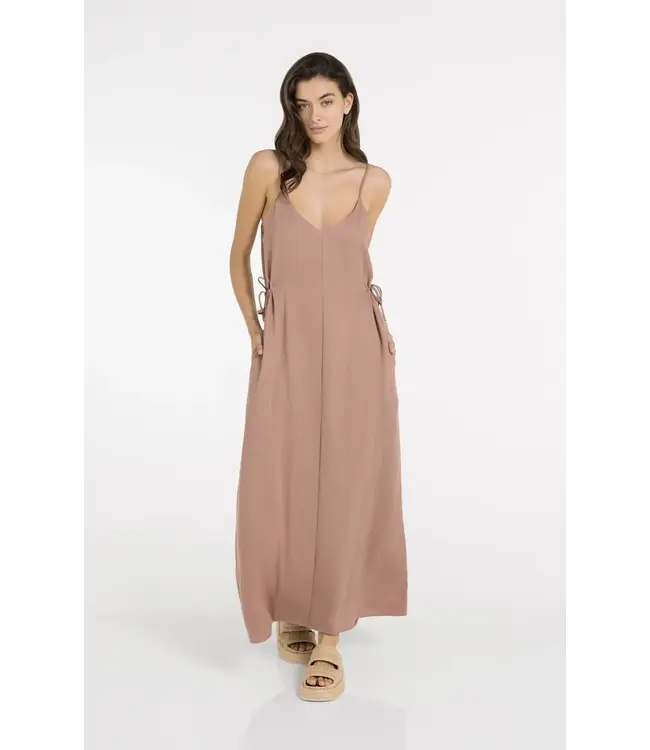 Strappy dress drawstrings