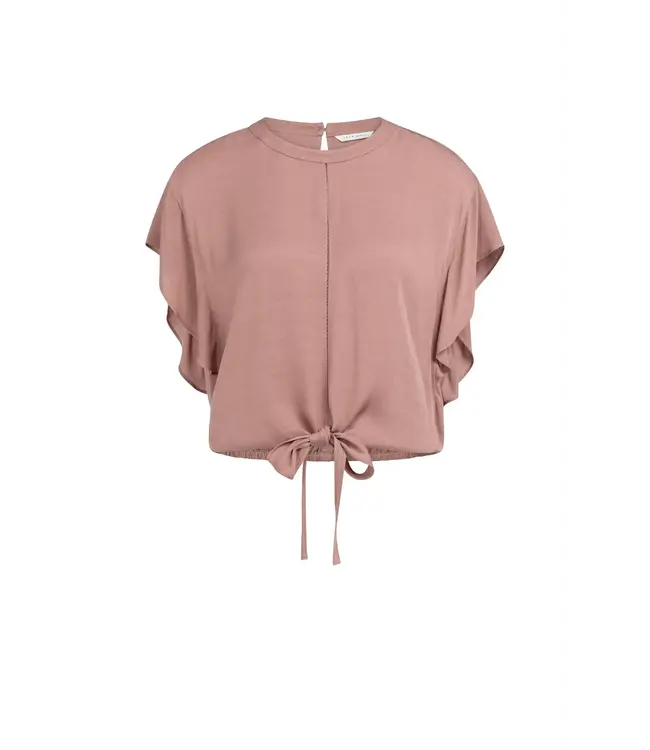 Flowy knotted top