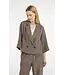 Woven loose fit blazer