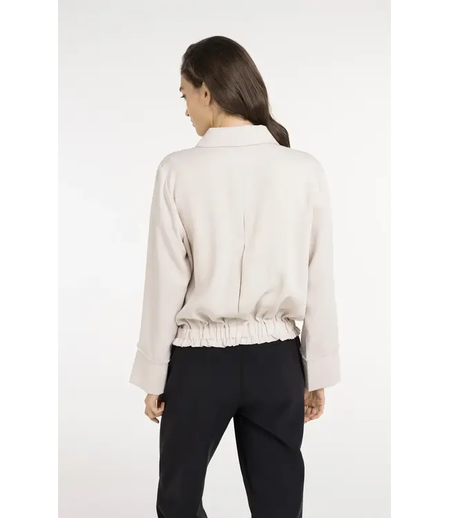 Linen blouse jacket