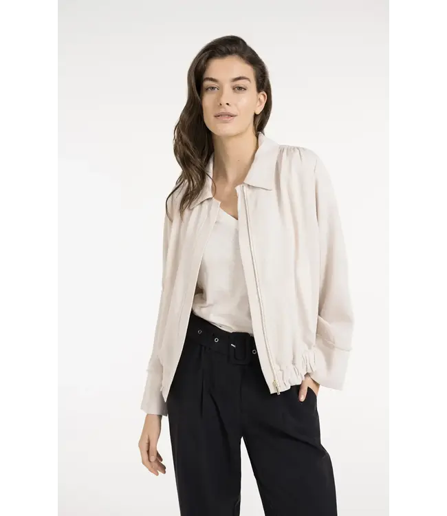 Linen blouse jacket