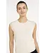 Top with fun sleeve edge