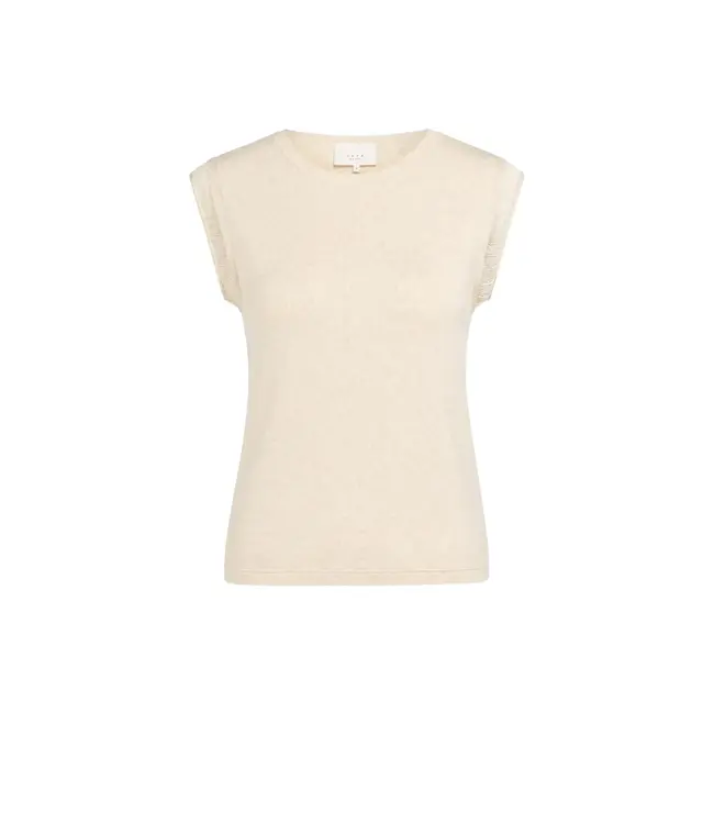 Top with fun sleeve edge