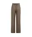 Woven wide leg trousers - Bruin