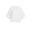 Batwing blouse with back pleat