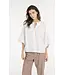 Batwing blouse with back pleat