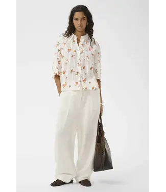 Soaked in Luxury Bianca printed shirt