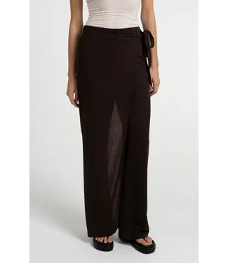 YAYA Jersey wide leg trousers