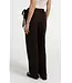 Jersey wide leg trousers