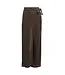 Jersey wide leg trousers