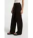 Jersey wide leg trousers