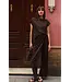 Jersey wide leg trousers