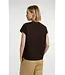 Sleeveless crew neck top