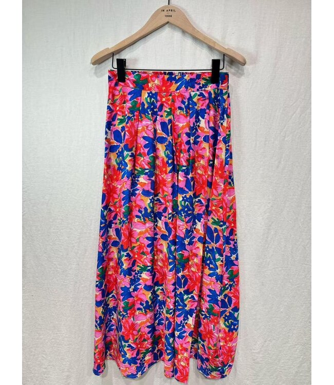 Fun floral skirt