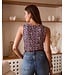 Floral square top