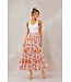 Botanical floral skirt - Orange - TU