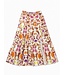 Botanical floral skirt - Orange - TU