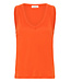 Cosette V-neck tank top - Pumpkin