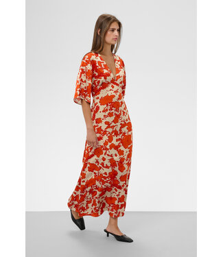 Soaked in Luxury Clero midi printed dress