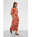 Clero midi printed dress