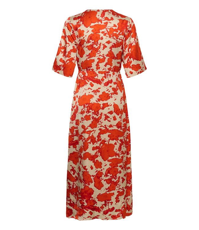 Clero midi printed dress