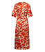 Clero midi printed dress