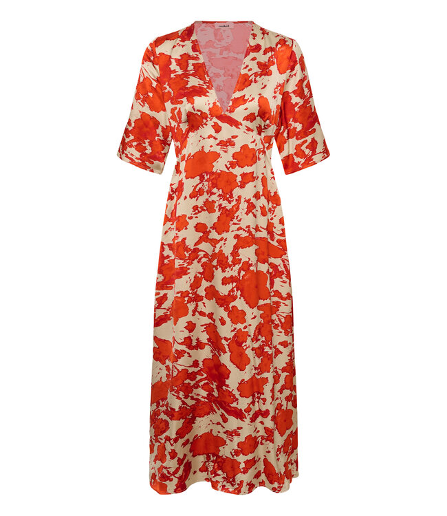 Clero midi printed dress