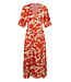 Clero midi printed dress