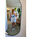 Katoen stripe short - Blauw