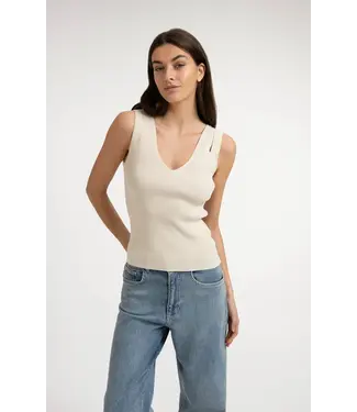 YAYA Rib knitted tanktop