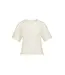 Open textured short sleeve shirt